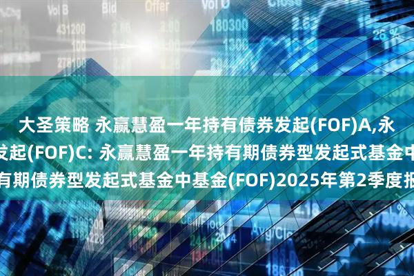 大圣策略 永赢慧盈一年持有债券发起(FOF)A,永赢慧盈一年持有债券发起(FOF)C: 永赢慧盈一年持有期债券型发起式基金中基金(FOF)2025年第2季度报告